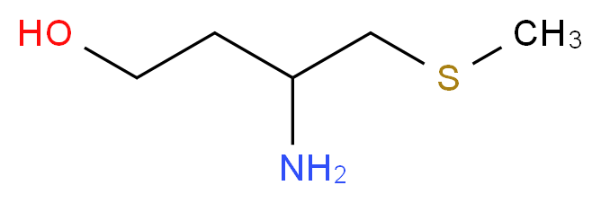 3-amino-4-(methylsulfanyl)butan-1-ol_Molecular_structure_CAS_)