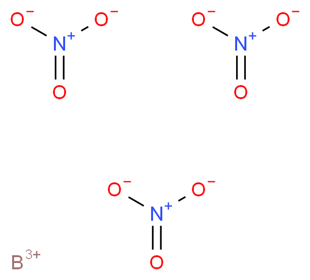 Boron nitrate_Molecular_structure_CAS_71816-39-2)