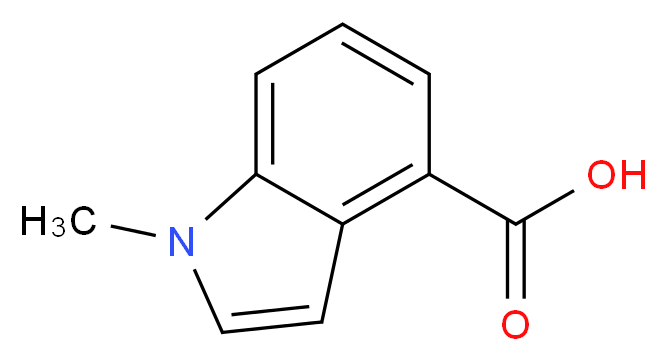 1-Methyl-1H-indole-4-carboxylic acid_Molecular_structure_CAS_90924-06-4)