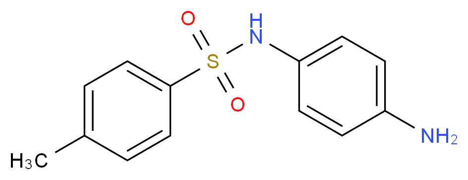 N-(4-Aminophenyl)-4-methylbenzenesulfonamide_Molecular_structure_CAS_6380-08-1)