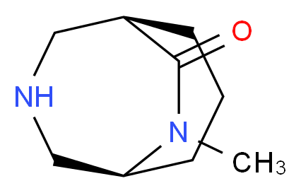 rac-(1S,5R)-9-methyl-3,9-diazabicyclo[3.3.2]decan-10-one_Molecular_structure_CAS_)