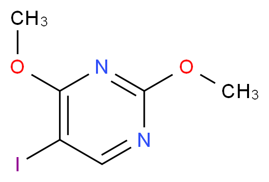 5-Iodo-2,4-dimethoxypyrimidine_Molecular_structure_CAS_52522-99-3)