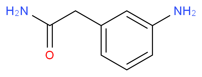 2-(3-aminophenyl)acetamide_Molecular_structure_CAS_)