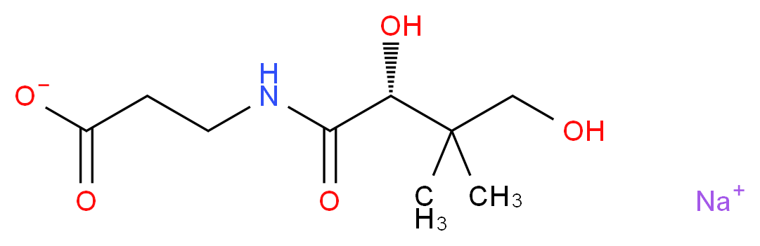 Sodium (R)-3-(2,4-dihydroxy-3,3-dimethylbutanamido)propanoate_Molecular_structure_CAS_867-81-2)