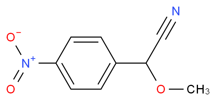 2-methoxy-2-(4-nitrophenyl)acetonitrile_Molecular_structure_CAS_)