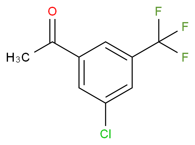 3'-Chloro-5'-(trifluoromethyl)acetophenone_Molecular_structure_CAS_886497-11-6)