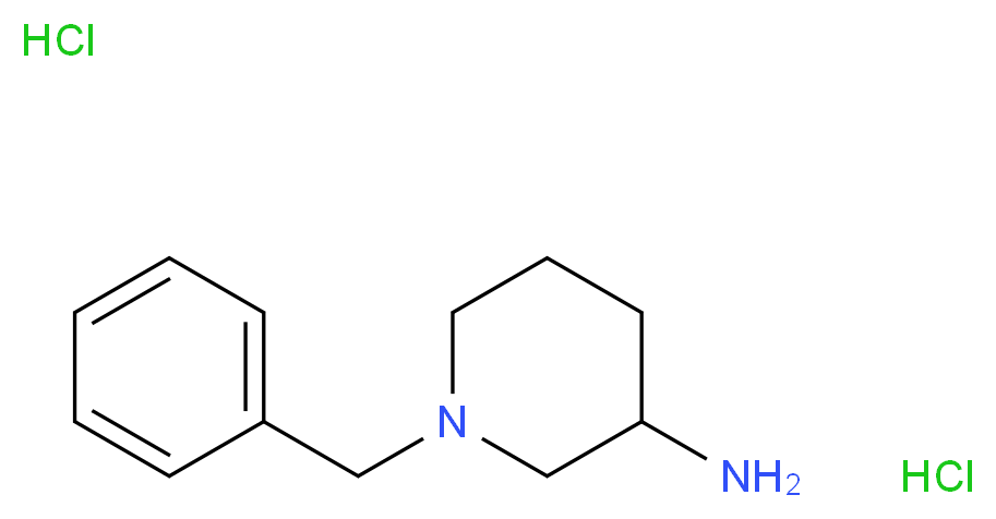 1-Benzylpiperidin-3-amine dihydrochloride_Molecular_structure_CAS_60407-35-4)