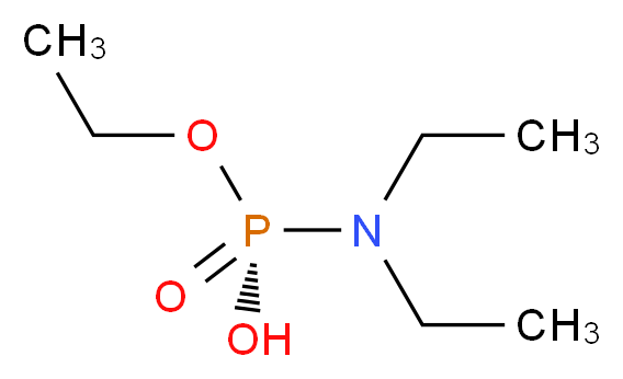 ETHYL HYDROGEN DIETHYLAMIDOPHOSPHATE_Molecular_structure_CAS_)