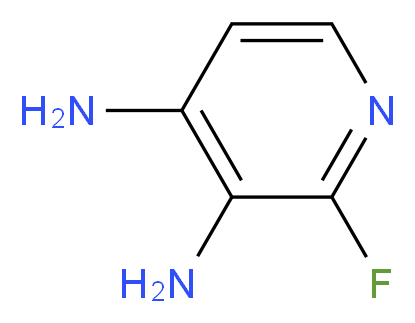 2-FLUORO-3,4-PYRIDINEDIAMINE_Molecular_structure_CAS_60186-23-4)