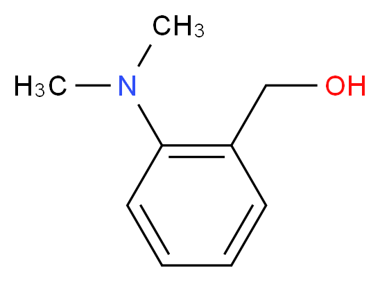 [2-(dimethylamino)phenyl]methanol_Molecular_structure_CAS_)