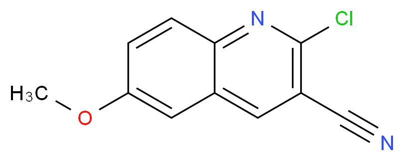 2-Chloro-6-methoxyquinoline-3-carbonitrile_Molecular_structure_CAS_101617-91-8)