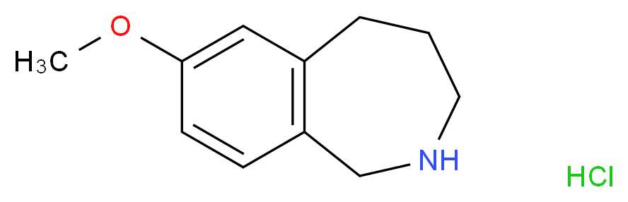 7-methoxy-2,3,4,5-tetrahydro-1H-2-benzazepine hydrochloride_Molecular_structure_CAS_)