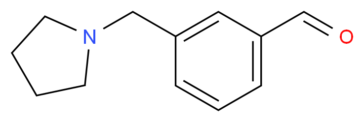 3-(Pyrrolidin-1-ylmethyl)benzaldehyde_Molecular_structure_CAS_884507-42-0)