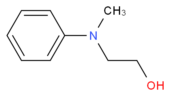 2-[methyl(phenyl)amino]ethan-1-ol_Molecular_structure_CAS_)