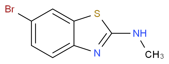 6-bromo-N-methyl-1,3-benzothiazol-2-amine_Molecular_structure_CAS_75104-92-6)