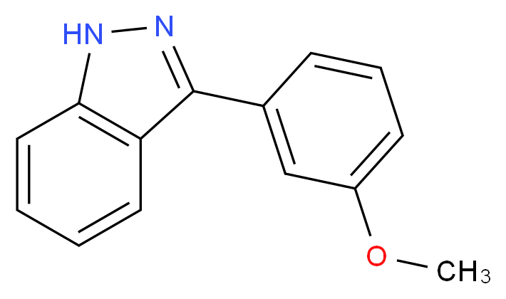 3-(3-METHOXY-PHENYL)-1H-INDAZOLE_Molecular_structure_CAS_885271-14-7)