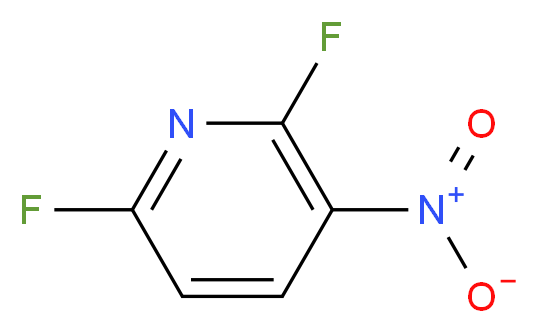 2,6-Difluoro-3-nitropyridine_Molecular_structure_CAS_58602-02-1)
