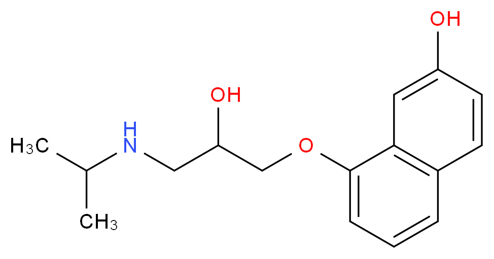 rac 7-Hydroxy Propranolol_Molecular_structure_CAS_81907-81-5)