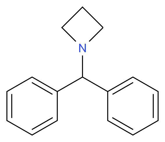 1-Benzhydrylazetidine_Molecular_structure_CAS_107128-00-7)