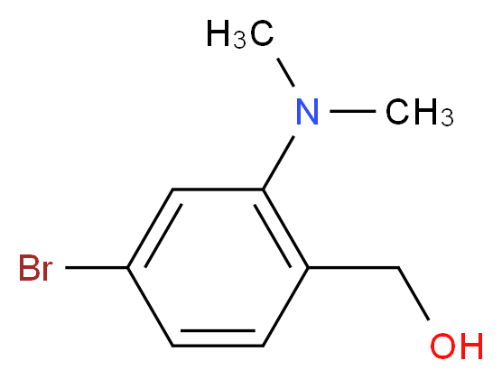 [4-bromo-2-(dimethylamino)phenyl]methanol_Molecular_structure_CAS_)