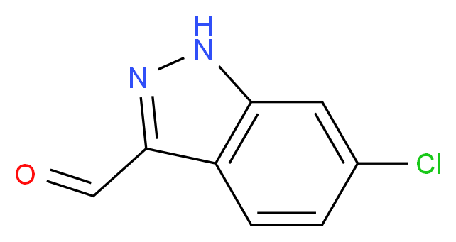 6-CHLORO-1H-INDAZOLE-3-CARBALDEHYDE_Molecular_structure_CAS_885521-37-9)