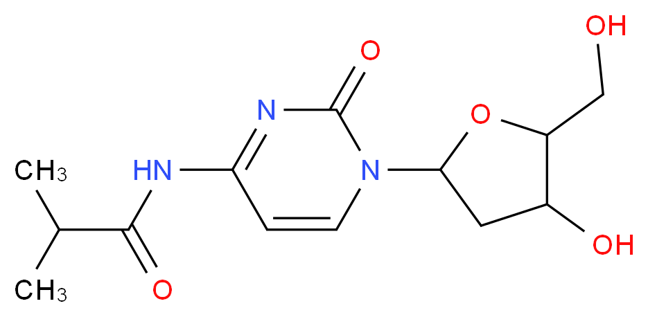 N4-Isobutyryl-2′-deoxycytidine_Molecular_structure_CAS_110522-75-3)