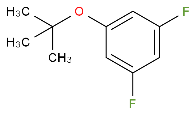 3,5-Difluorophenyl tert-butyl ether_Molecular_structure_CAS_)