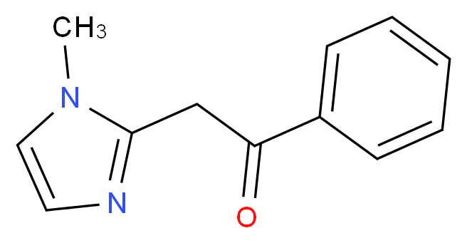 2-(1-methyl-1H-imidazol-2-yl)-1-phenylethanone_Molecular_structure_CAS_52083-24-6)