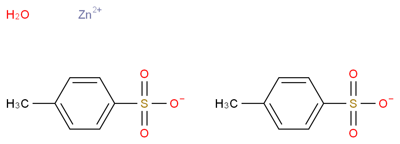 Zinc p-toluenesulfonate hydrate_Molecular_structure_CAS_13438-45-4)