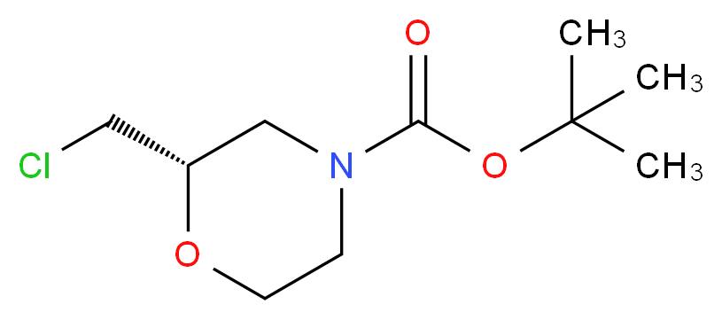 (S)-tert-butyl 2-(chloromethyl)morpholine-4-carboxylate_Molecular_structure_CAS_650579-38-7)