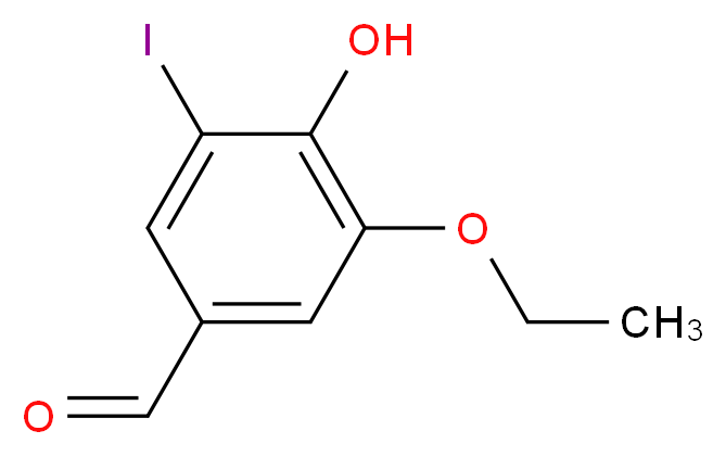 3-ethoxy-4-hydroxy-5-iodobenzaldehyde_Molecular_structure_CAS_6312-82-9)