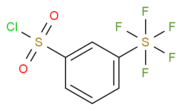 3-(Pentafluorothio)benzenesulfonyl chloride_Molecular_structure_CAS_)