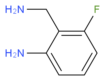 2-(aminomethyl)-3-fluoroaniline_Molecular_structure_CAS_)