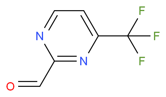 4-(TrifluoroMethyl)pyriMidine-2-carbaldehyde_Molecular_structure_CAS_1333222-14-2)