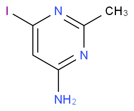 6-Iodo-2-MethylpyriMidin-4-aMine_Molecular_structure_CAS_943006-46-0)