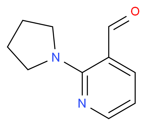 2-(1-pyrrolidinyl)nicotinaldehyde_Molecular_structure_CAS_690632-39-4)