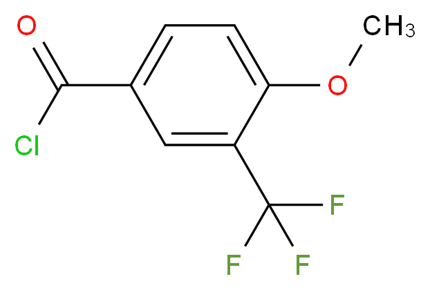 4-Methoxy-3-(trifluoromethyl)benzoyl chloride_Molecular_structure_CAS_98187-18-9)