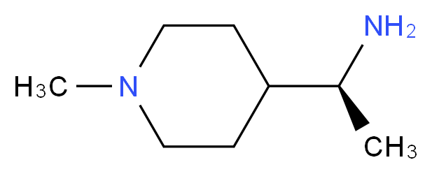 (1S)-1-(1-methylpiperidin-4-yl)ethan-1-amine_Molecular_structure_CAS_)