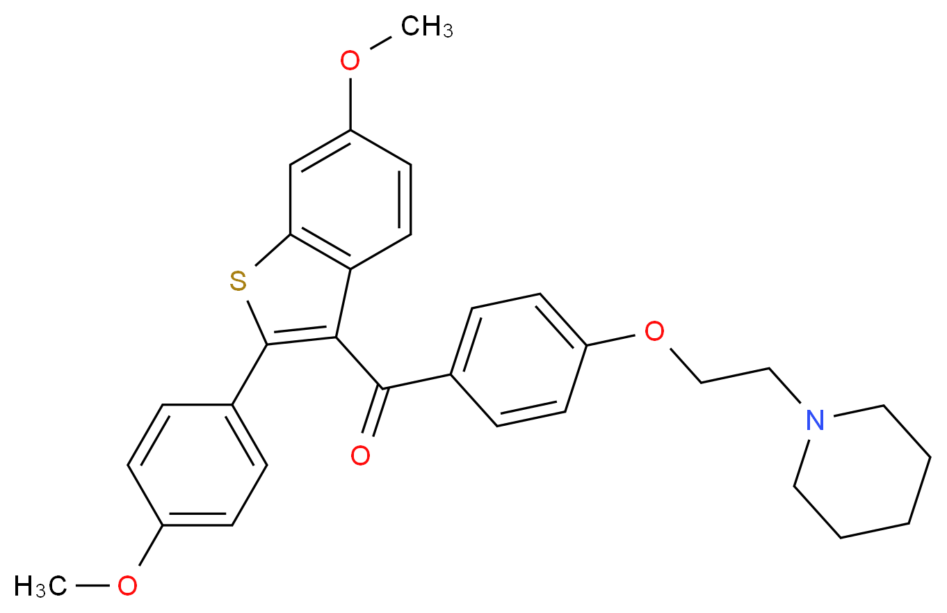 Raloxifene Bismethyl Ether_Molecular_structure_CAS_84541-38-8)