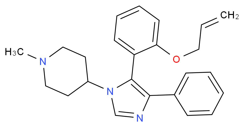 4-{5-[2-(allyloxy)phenyl]-4-phenyl-1H-imidazol-1-yl}-1-methylpiperidine_Molecular_structure_CAS_)