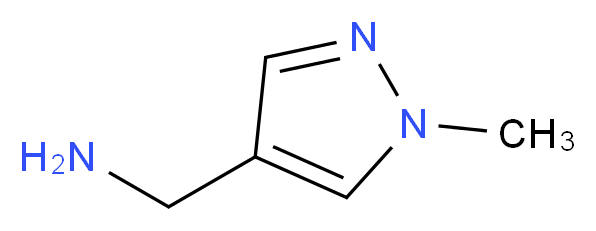 C-(1-Methyl-1H-pyrazol-4-yl)-methylamine_Molecular_structure_CAS_400877-05-6)