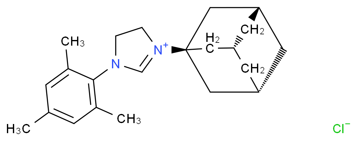 1-(1-Adamantyl)-3-(2,4,6-trimethylphenyl)imidazolinium chloride_Molecular_structure_CAS_639820-61-4)