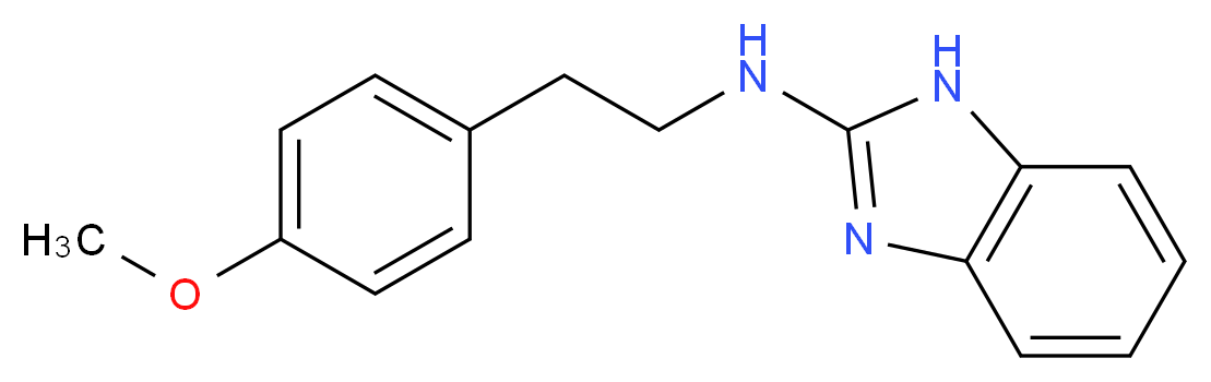 N-(4-methoxyphenethyl)-1H-benzo[d]imidazol-2-amine_Molecular_structure_CAS_)