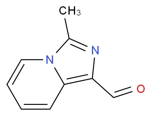 3-methylimidazo[1,5-a]pyridine-1-carbaldehyde_Molecular_structure_CAS_610276-97-6)