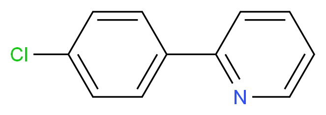 2-(4-Chlorophenyl)pyridine_Molecular_structure_CAS_5969-83-5)