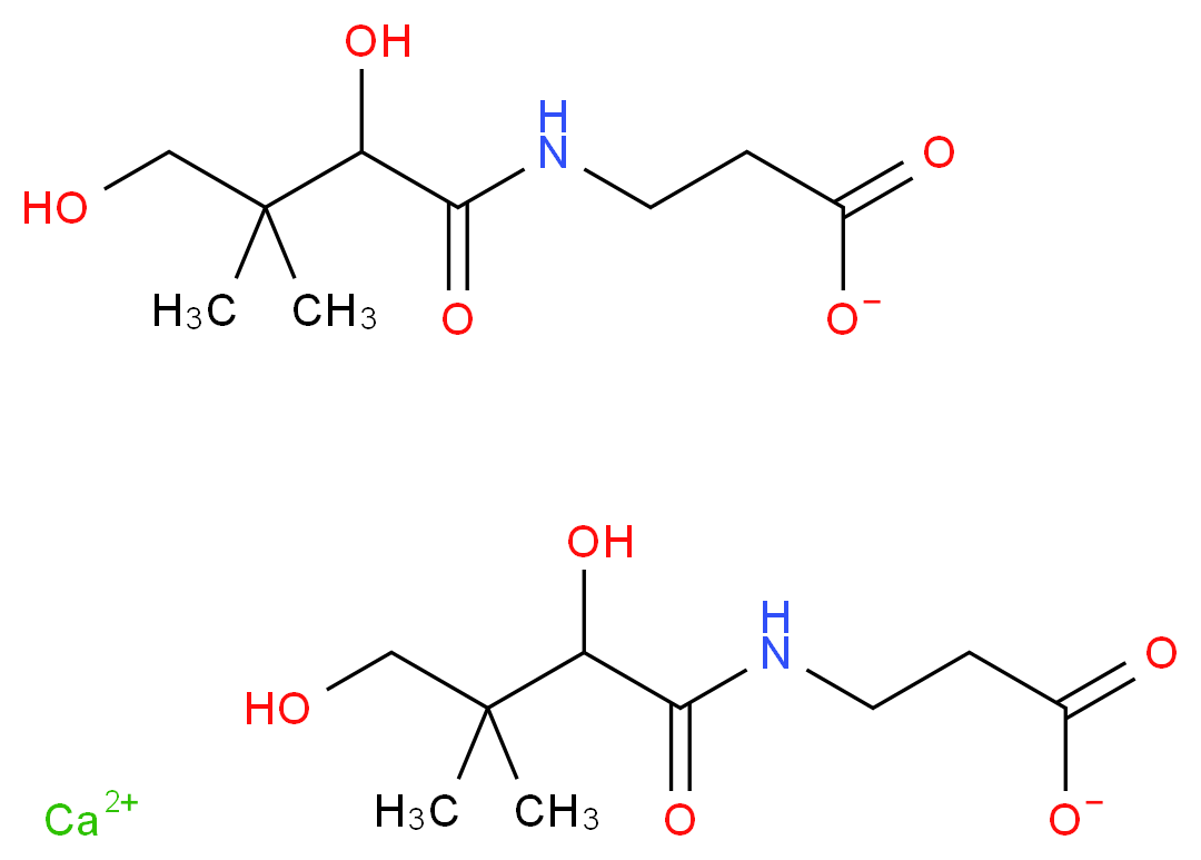 CALCIUM DL-PANTOTHENATE_Molecular_structure_CAS_305808-23-5)