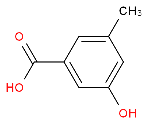 3-hydroxy-5-methylbenzoic acid_Molecular_structure_CAS_)