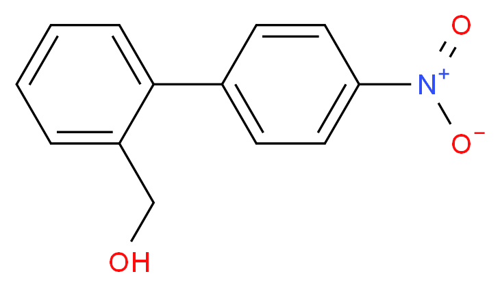 (4'-Nitro[1,1'-biphenyl]-2-yl)methanol_Molecular_structure_CAS_)