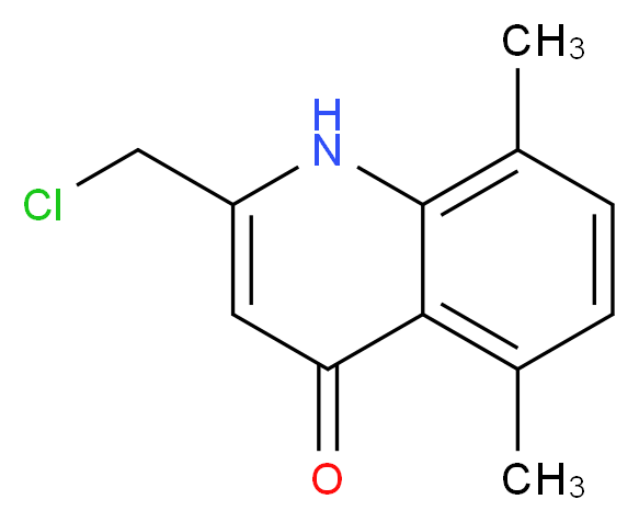 2-(chloromethyl)-5,8-dimethyl-4(1H)-quinolinone_Molecular_structure_CAS_946755-49-3)