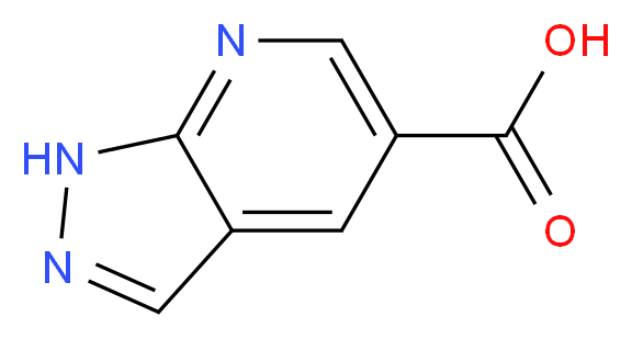 1H-Pyrazolo[3,4-b]pyridine-5-carboxylic acid_Molecular_structure_CAS_952182-02-4)